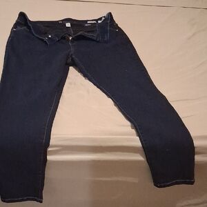 Anne Klein Blue Straight Leg Jeans